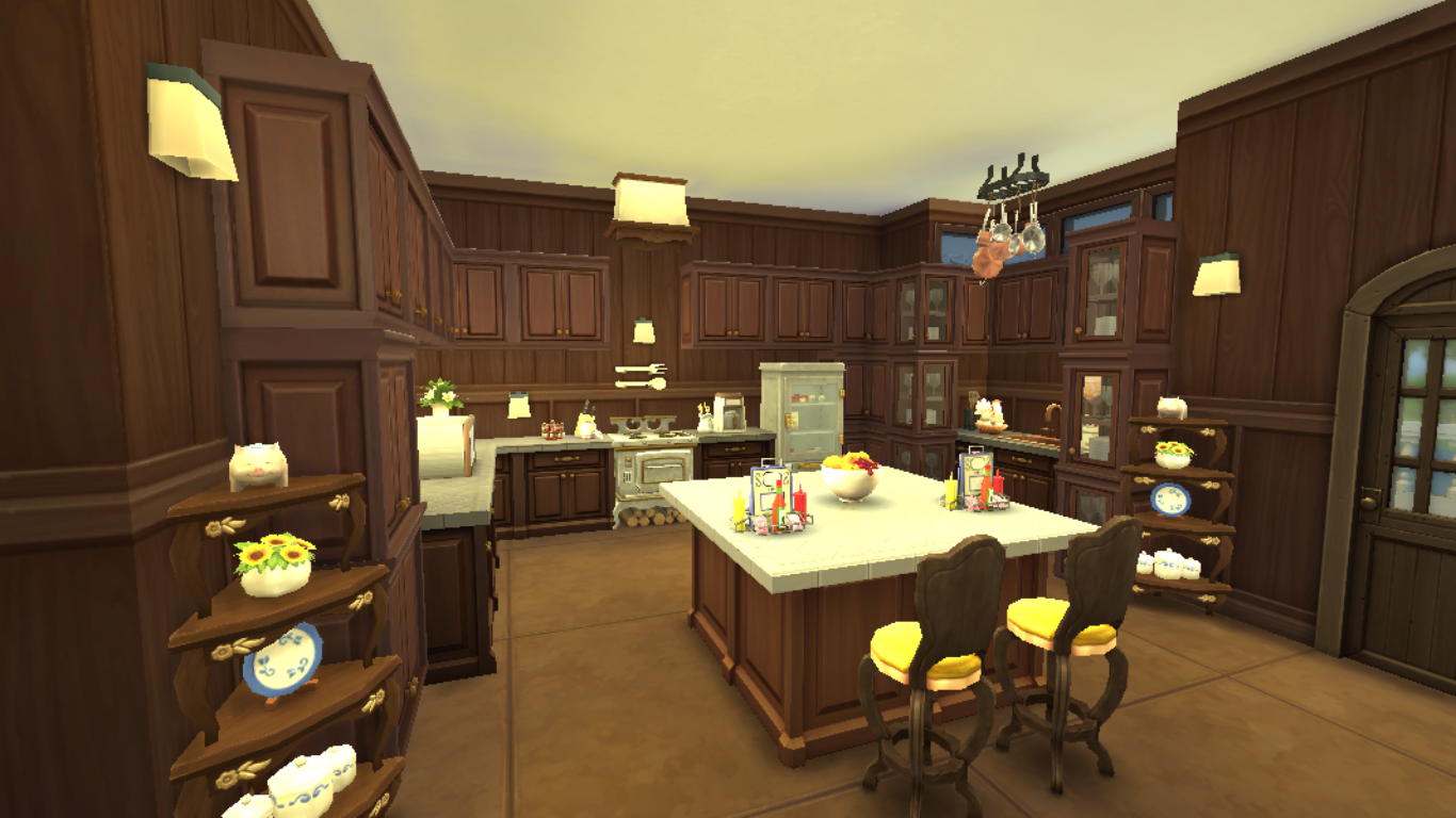 the sims 4 мебель для кухни